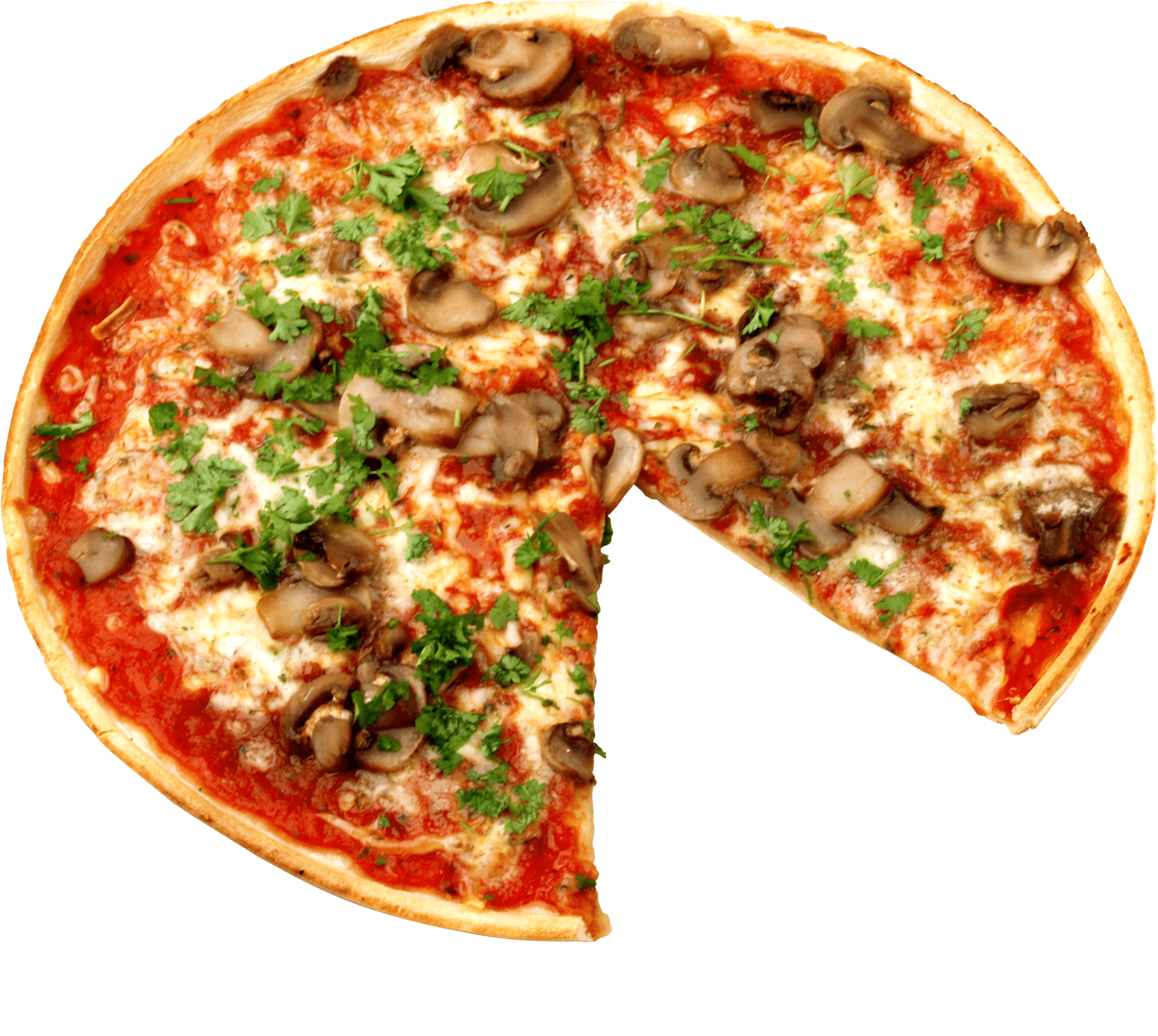 Pizza artisanale au feu de bois